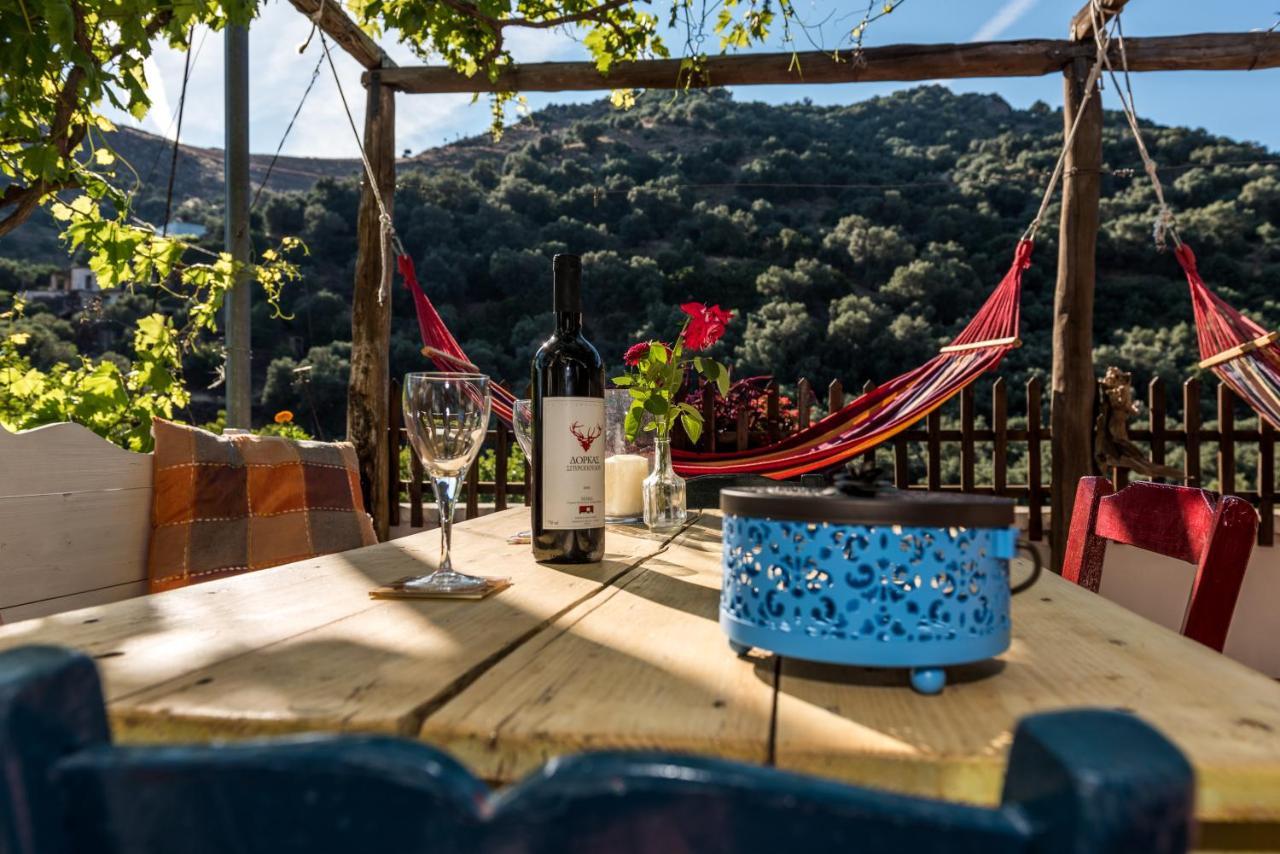 Spitia Anoi Villa Palaiochora Bagian luar foto